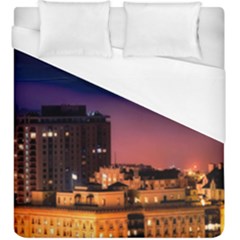 San Francisco Night Evening Lights Duvet Cover (King Size)