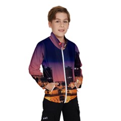 San Francisco Night Evening Lights Wind Breaker (Kids)