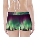 Aurora Borealis Northern Lights Boyleg Bikini Wrap Bottoms View2