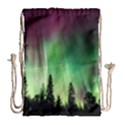 Aurora Borealis Northern Lights Drawstring Bag (Large) View1