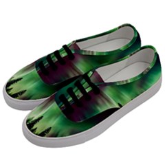 Aurora Borealis Northern Lights Men s Classic Low Top Sneakers by BangZart