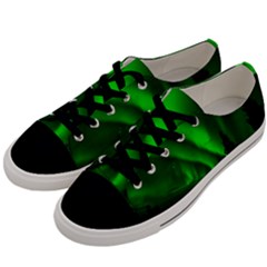 Aurora Borealis Northern Lights Men s Low Top Canvas Sneakers by BangZart