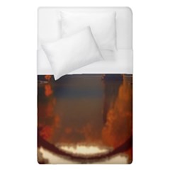 River Water Reflections Autumn Duvet Cover (single Size)