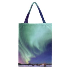 Aurora Borealis Alaska Space Classic Tote Bag