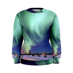 Aurora Borealis Alaska Space Women s Sweatshirt