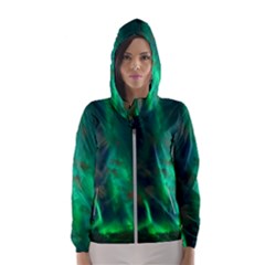 Northern Lights Plasma Sky Hooded Wind Breaker (women)