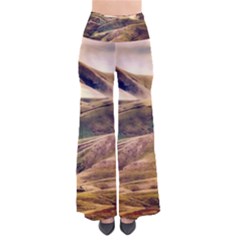 Iceland Mountains Sky Clouds Pants