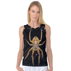 Insect Macro Spider Colombia Women s Basketball Tank Top