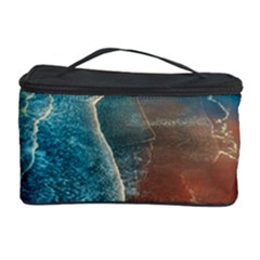 Sea Ocean Coastline Coast Sky Cosmetic Storage Case by BangZart