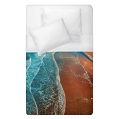 Sea Ocean Coastline Coast Sky Duvet Cover (single Size) by BangZart