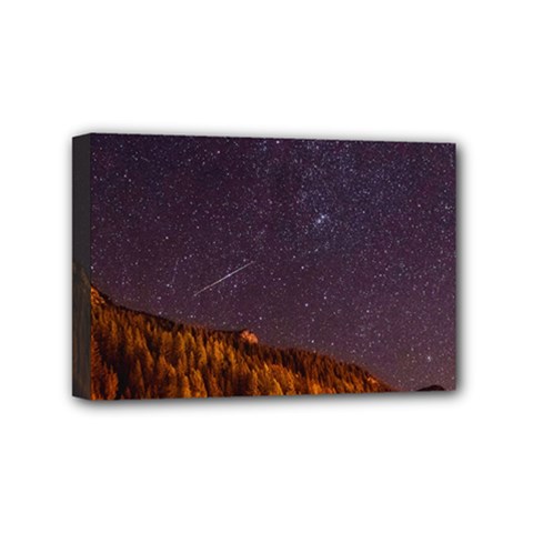 Italy Cabin Stars Milky Way Night Mini Canvas 6  X 4  by BangZart