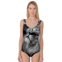 Feline Lion Tawny African Zoo Princess Tank Leotard 