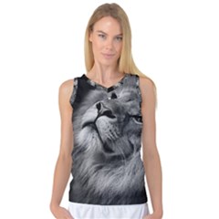 Feline Lion Tawny African Zoo Women s Basketball Tank Top