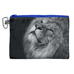 Feline Lion Tawny African Zoo Canvas Cosmetic Bag (xl) by BangZart