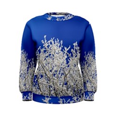 Crown Aesthetic Branches Hoarfrost Women s Sweatshirt