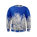 Crown Aesthetic Branches Hoarfrost Kids  Sweatshirt View1
