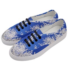 Crown Aesthetic Branches Hoarfrost Women s Classic Low Top Sneakers by BangZart