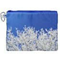 Crown Aesthetic Branches Hoarfrost Canvas Cosmetic Bag (XXL) View1