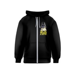 May The Pugs Be With You Kids  Zipper Hoodie by Bigfootshirtshop