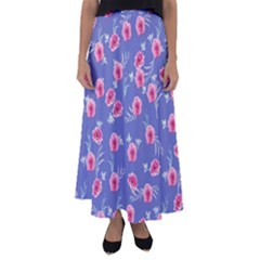 Roses And Roses Flared Maxi Skirt by jumpercat