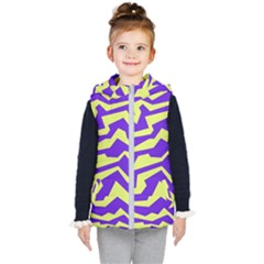 Polynoise Vibrant Royal Kid s Puffer Vest by jumpercat