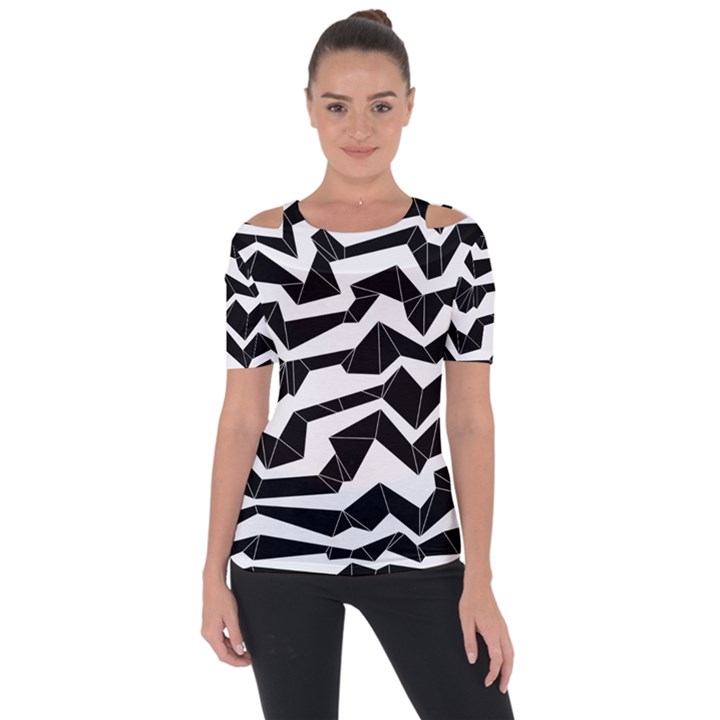 Polynoise Origami Short Sleeve Top