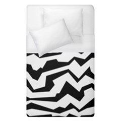 Polynoise Bw Duvet Cover (single Size) by jumpercat