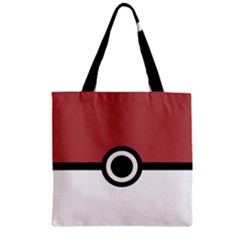 Monters Hunter Zipper Grocery Tote Bag by jumpercat