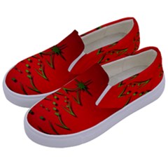 Christmas Kids  Canvas Slip Ons