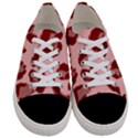 Seamless Tile Background Abstract Women s Low Top Canvas Sneakers View1