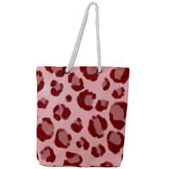 Seamless Tile Background Abstract Full Print Rope Handle Tote (large)