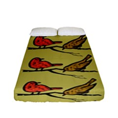 Animal Nature Wild Wildlife Fitted Sheet (full/ Double Size)