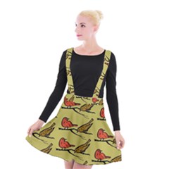 Animal Nature Wild Wildlife Suspender Skater Skirt