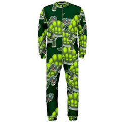 Seamless Tile Background Abstract Onepiece Jumpsuit (men) 