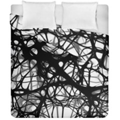 Neurons Brain Cells Brain Structure Duvet Cover Double Side (california King Size)