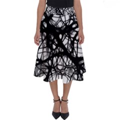 Neurons Brain Cells Brain Structure Perfect Length Midi Skirt by BangZart