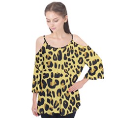 Animal Fur Skin Pattern Form Flutter Tees