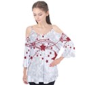 Christmas Star Snowflake Flutter Tees View1