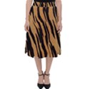 Animal Tiger Seamless Pattern Texture Background Folding Skater Skirt View1