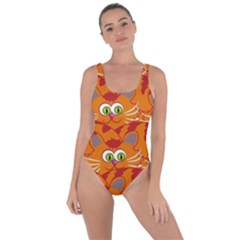 Animals Pet Cats Mammal Cartoon Bring Sexy Back Swimsuit by BangZart