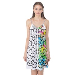 Brain Mind Psychology Idea Hearts Camis Nightgown