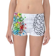 Brain Mind Psychology Idea Hearts Reversible Boyleg Bikini Bottoms