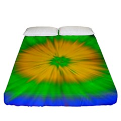 Spot Explosion Star Experiment Fitted Sheet (king Size) by BangZart