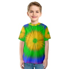 Spot Explosion Star Experiment Kids  Sport Mesh Tee