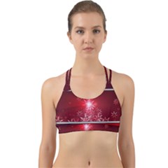 Christmas Candles Christmas Card Back Web Sports Bra