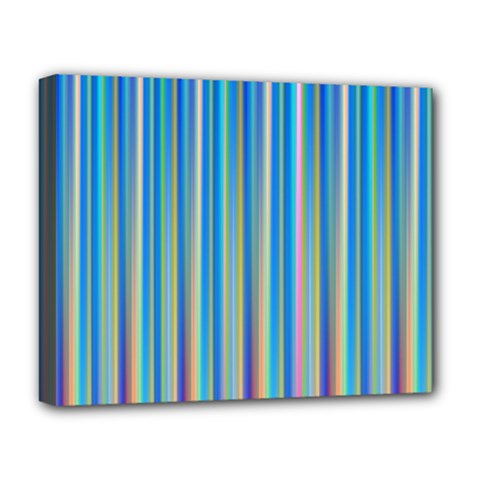 Colorful Color Arrangement Deluxe Canvas 20  X 16  