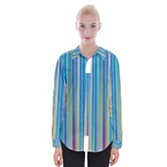 Colorful Color Arrangement Womens Long Sleeve Shirt