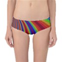Abstract Pattern Lines Wave Classic Bikini Bottoms View1