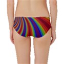 Abstract Pattern Lines Wave Classic Bikini Bottoms View2