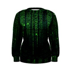 Matrix Communication Software Pc Women s Sweatshirt